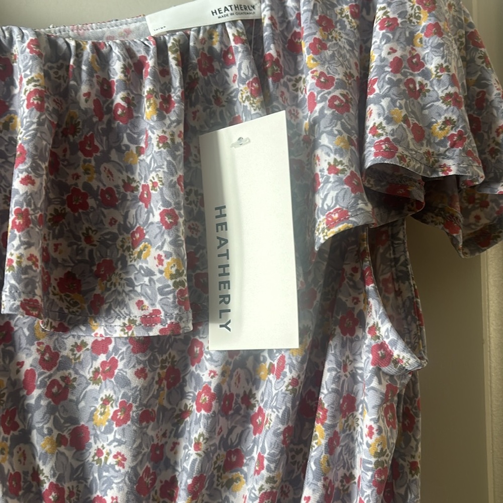 NWT Heatherly Strapless Dress.  Size Large
Super soft - Picture 3 of 3